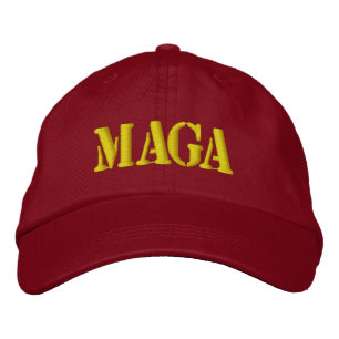 MAGA MAKE AMERICA GREAT AGAIN EMBROIDERED HAT