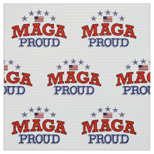 MAGA Proud Fabric
