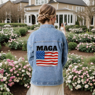 MAGA TRUMP DENIM JACKET