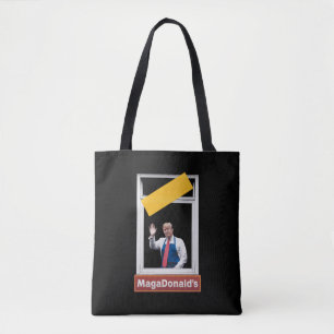 MAGADonald's Trump 2024 Tote Bag