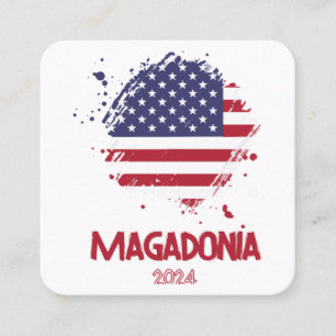 MAGADONIA 2024 SQUARE BUSINESS CARD