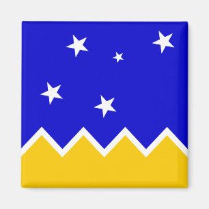 Magallanes, Chile, Antarctica flag Magnet
