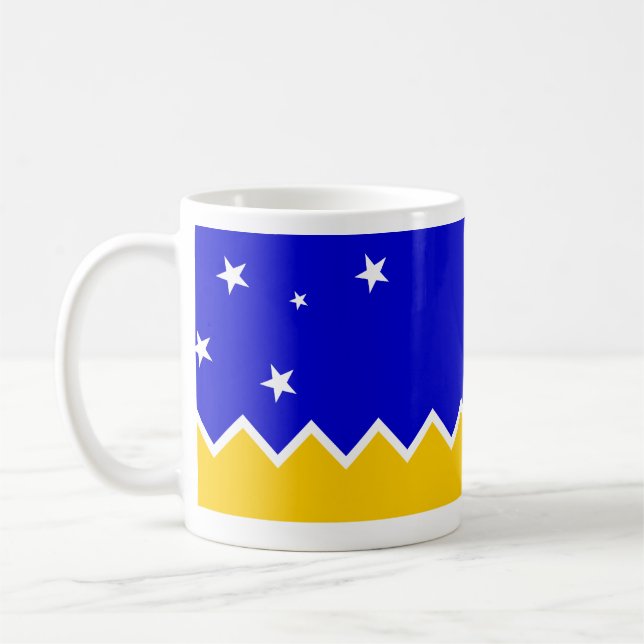Magallanes, Chile, Chile Coffee Mug (Left)