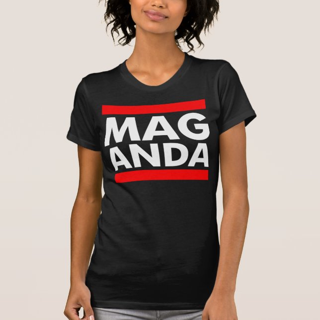 Maganda Black Tee (Front)