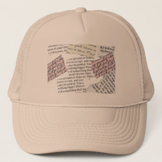 Magazine Aesthetic – Retro Editorial Style Trucker Hat