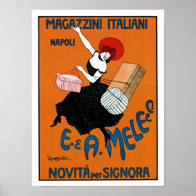 Magazzini Italiani ~ E. A. Mele co. Poster (Front)