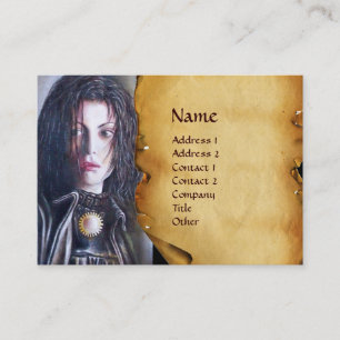 MAGDALEN parchment Business Card