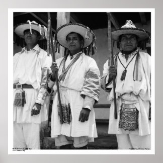 Magdalenas, Chiapas, Mexico Poster