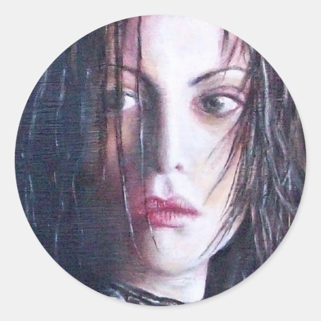 MAGDALENE CLASSIC ROUND STICKER (Front)