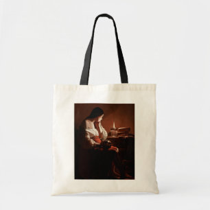 Magdalene with the Smoking Flame, La Tour Tote Bag