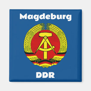 Magdeburg, DDR, Magdeburg, Germany - East German Magnet