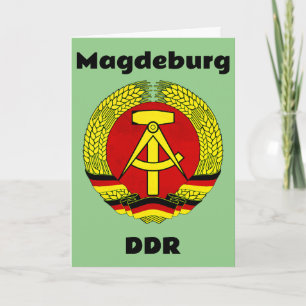 Magdeburg, DDR, Magdeburg, Germany (Ossi) Card
