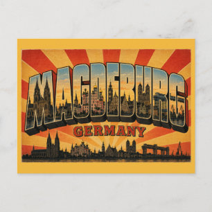 Magdeburg Germany Cathedral Postcard