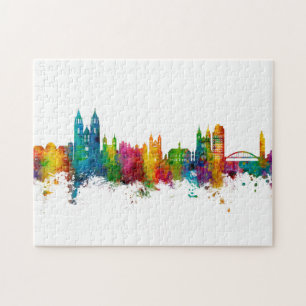 Magdeburg Germany Skyline Jigsaw Puzzle
