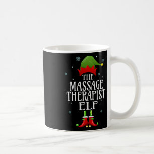 Mage Therapist Elf Xmas Funny Family Matching Chri Coffee Mug