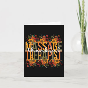 Mage Therapist Thanksgiving Mage Therapy Card