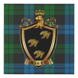 Magee Coat of Arms Print