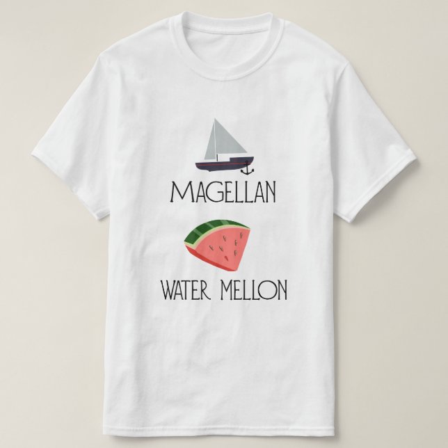 Magellan Water Melon T-Shirt (Design Front)