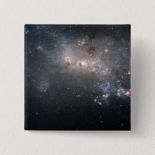 Magellanic dwarf irregular galaxy NGC 4449 15 Cm Square Badge