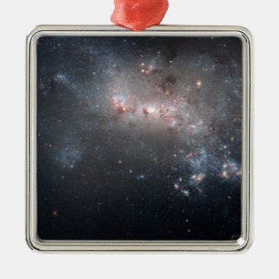 Magellanic dwarf irregular galaxy NGC 4449 Metal Tree Decoration
