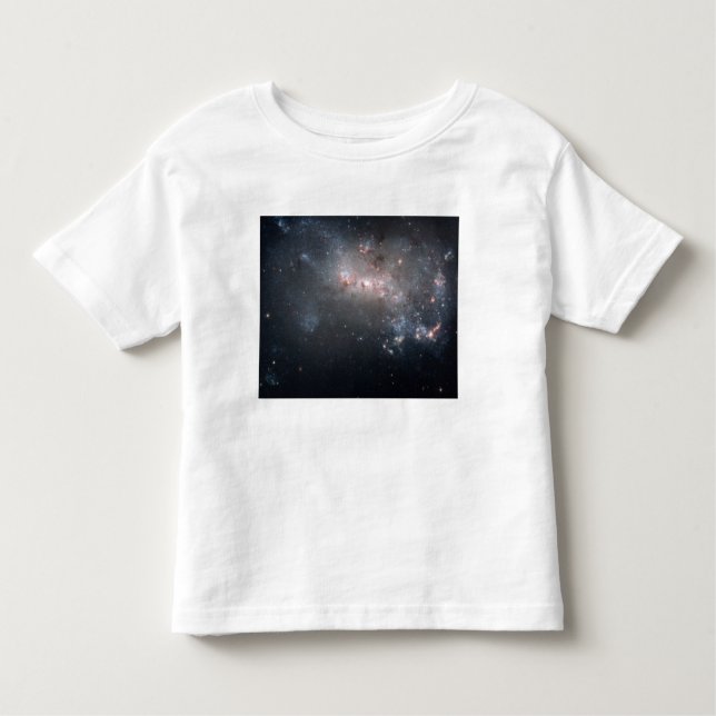 Magellanic dwarf irregular galaxy NGC 4449 Toddler T-Shirt (Front)