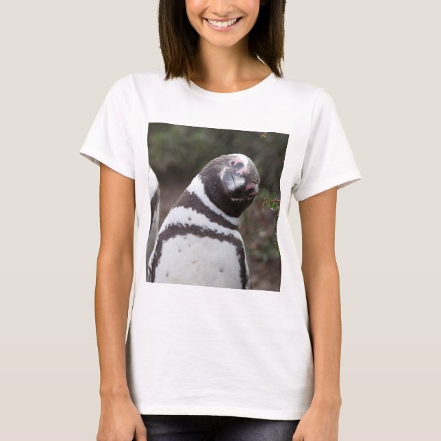 Magellanic Penguin Portrait T-Shirt (Front)
