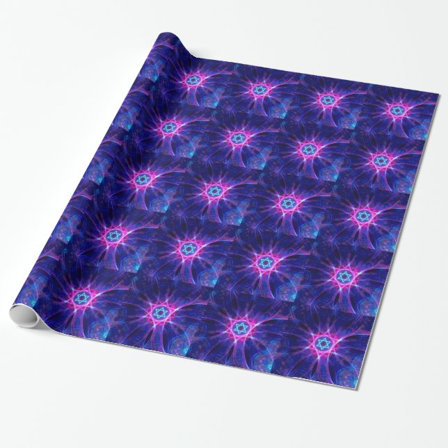 Magen Bet Wrapping Paper (Unrolled)