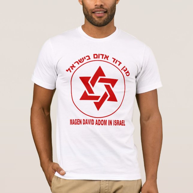 Magen David Adom Light T-Shirt (Front)