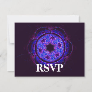 Magen David Alef Bar/Bat Mitzvah RSVP Card