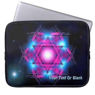 Magen Heh Fractal Laptop Sleeve