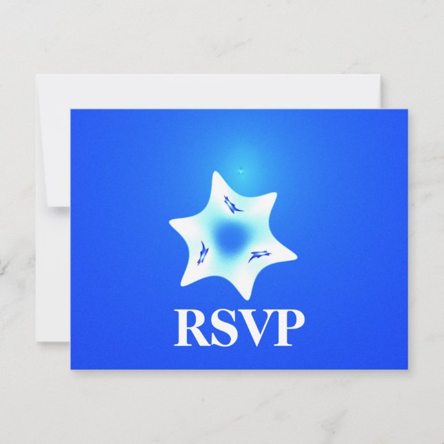 Magen Lavan Bar/Bat Mitzvah RSVP (Front)