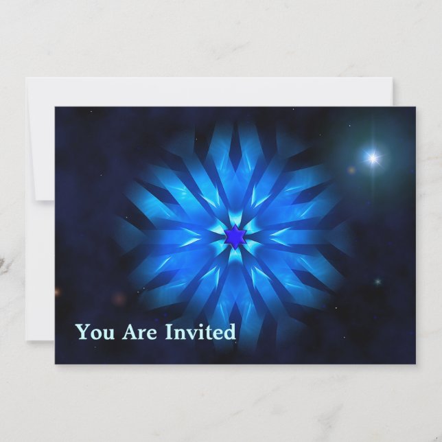 Magen Zayin Invitation (Front)