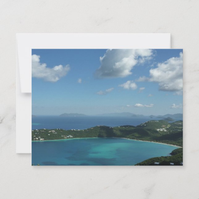 Magens Bay, St. Thomas Beautiful Island Scene (Front)