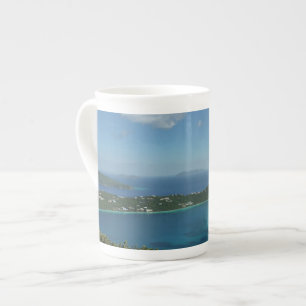 Magens Bay, St. Thomas Beautiful Island Scene Bone China Mug