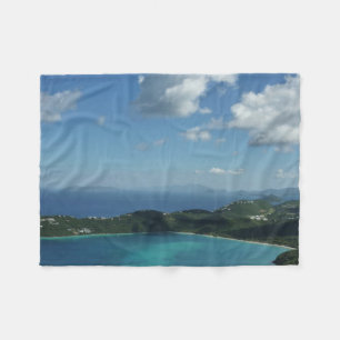 Magens Bay, St. Thomas Beautiful Island Scene Fleece Blanket