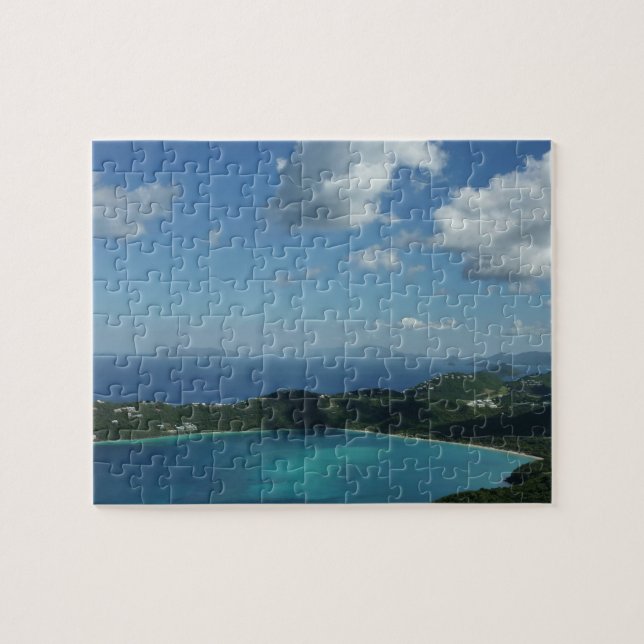 Magens Bay, St. Thomas Beautiful Island Scene Jigsaw Puzzle (Horizontal)
