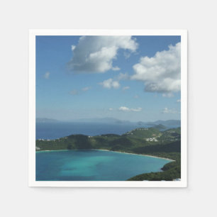 Magens Bay, St. Thomas Beautiful Island Scene Napkin