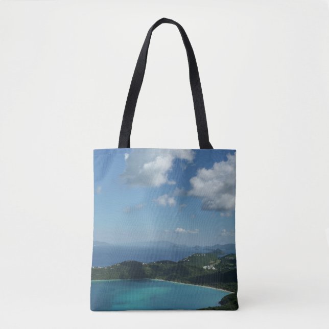 Magens Bay, St. Thomas Beautiful Island Scene Tote Bag (Front)