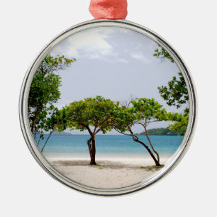 Magens Bay, USVI Metal Ornament