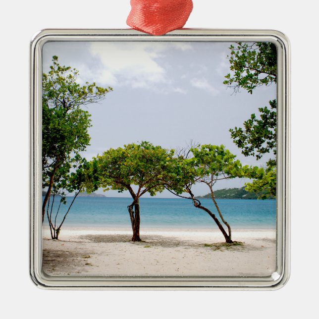 Magens Bay, USVI Metal Ornament (Front)