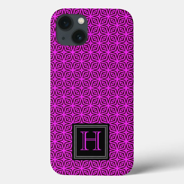 Magenta Abstract All Over Print  Case-Mate iPhone Case (Back)