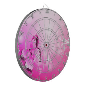 Magenta Butterfly Dartboard