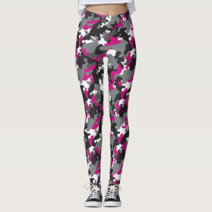 Magenta Camo Leggings