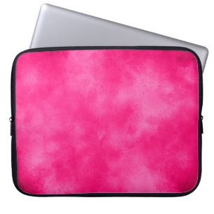 Magenta Cloud Effect Electronics Bag