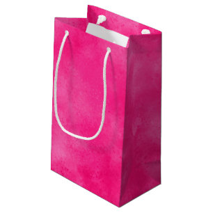 Magenta  Cloud Effect  Small Gift Bag