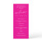Magenta Delicate Calligraphy Birthday Party