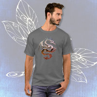 Magenta  Dragon T-Shirt