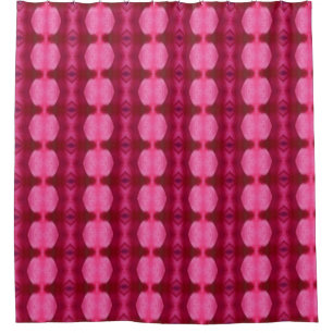 Magenta Flower Eleven Shower Curtain