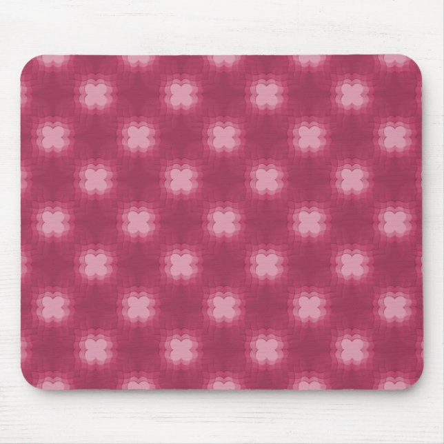 Magenta Funky Flair Mousepad (Front)