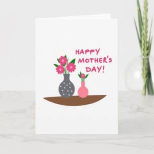 Magenta Hues Mothers Day Card